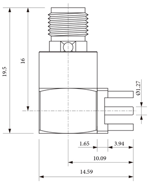 ��·ͬ����ת�ؽ�RJ518006 DC to 12 GHz SMA
